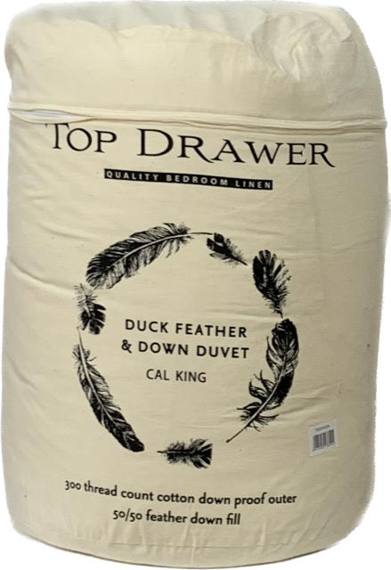 Duvet Inner - Top Drawer Feather Down 50/50 (Cali King)