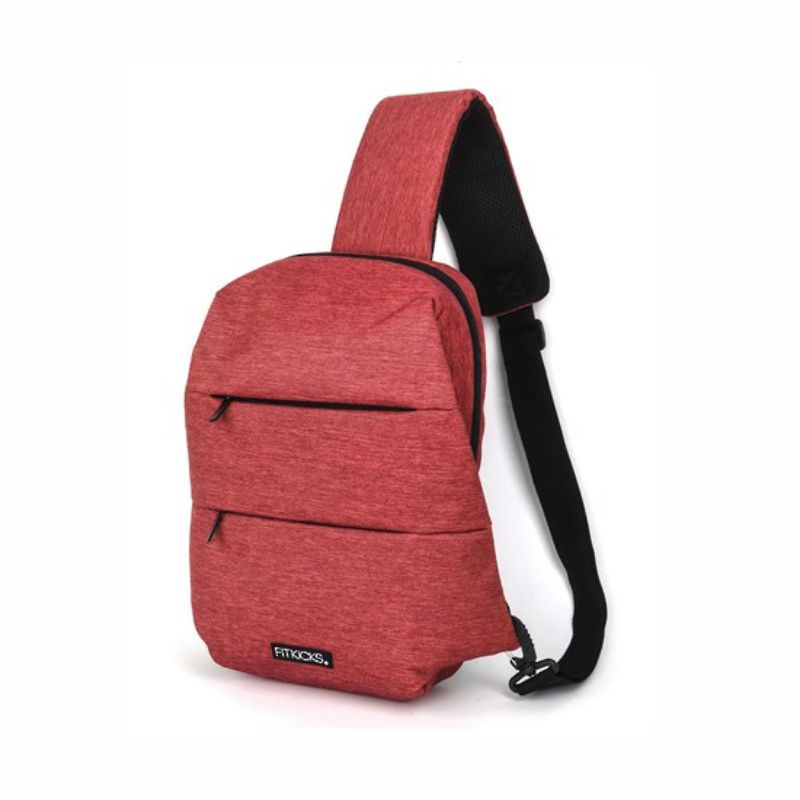 Sleek LATITUDE sling bag with durable, water-resistant fabric and tech compartments for active lifestyles and daily adventures.