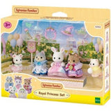 Sylvanian Families Royal Princess Set features charming baby figures in elegant gowns and accessories, perfect for imaginative play.