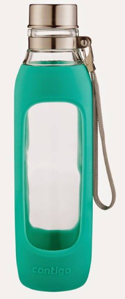 Purity 'Glass' Water Bottle- Jade 591ml - Contigo