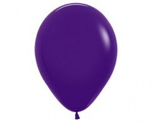 Vibrant purple violet latex balloons, 45cm, perfect for elegant celebrations, parties, and special events in a pack of 6.