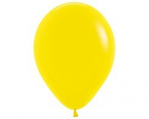 Latex Balloons Fashion Yellow  Sempertex 45cm (6pk) - Pack of (6)