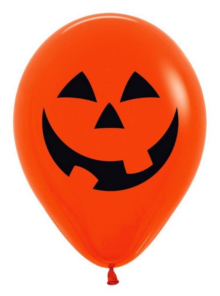 Balloons - Sempertex Fashion Halloween Night - Assorted Orange (30cm) - Pack of 12