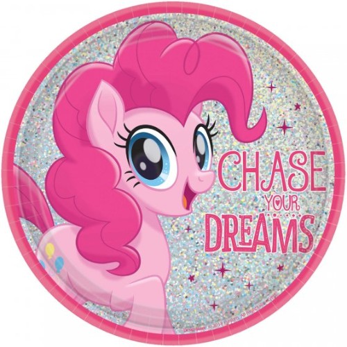 My Little Pony Friendship Adventures 17cm Plates - Pack of 8