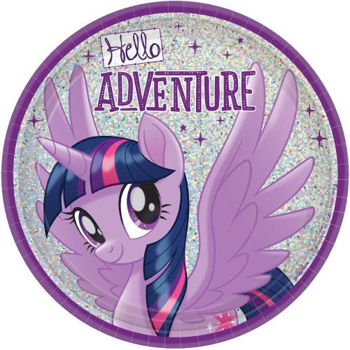 My Little Pony Friendship Adventures 17cm Plates - Pack of 8