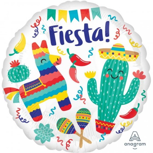 Vibrant 45cm foil balloon, perfect for festive celebrations, self-sealing, and ideal for birthdays and weddings.