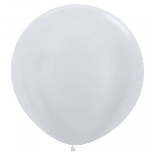 Sempertex 60cm Satin Pearl Latex Balloons 406, 3pk - Pack of 3