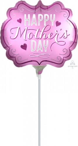 Satin-finished marquee light showcasing 'Happy Mother's Day', perfect for decor and creating memorable moments.