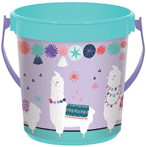 Colorful llama-shaped favor containers perfect for party treats, birthdays, and baby showers.