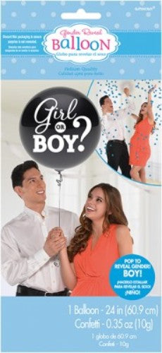 Latex Balloon - Boy Reveal He Or She Girl Or Boy?
