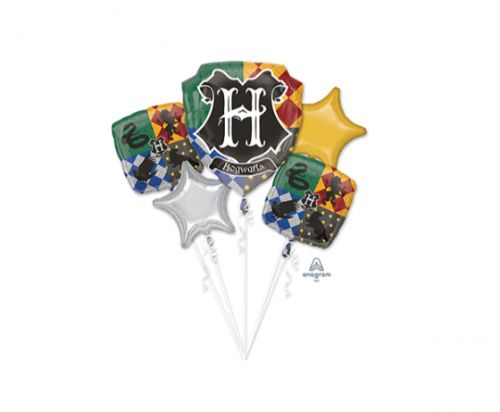 A whimsical Bouquet Harry Potter set of 5, featuring vibrant designs inspired by beloved characters and magical elements.