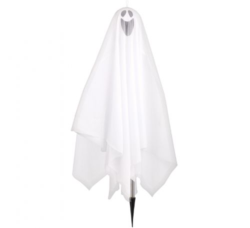 Party Decorations - Large Fabric Ghost with Stake - 91cm