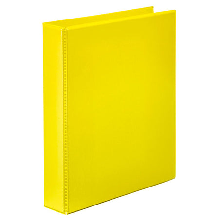 Marbig A4 C/View Insert Binder in vibrant summer colors, pack of 12, with 50mm spine and customizable clear overlay.