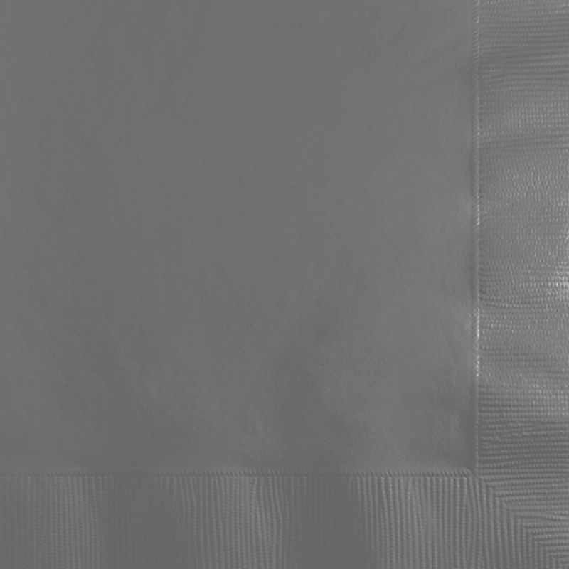 Elegant gray beverage napkins pack of 50, perfect for enhancing gatherings and special occasions.