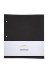 Black drymount photo album refills, pack of 10 sheets, 210x280mm, acid-free for long-lasting photo preservation.