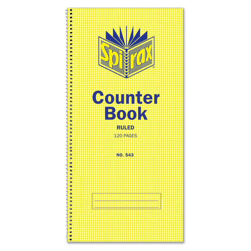 Spirax 543 Counter Book S/O 297x135mm