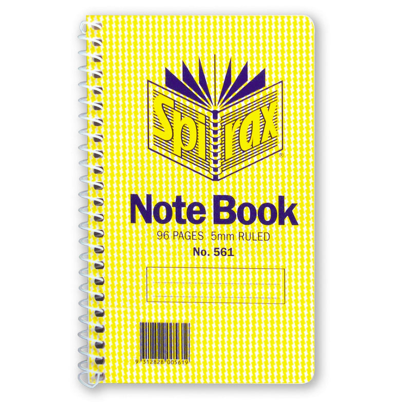 Spirax 561 Note Book S/O 96pg 147x87