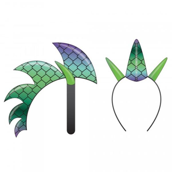 Vibrant Dragon Spikes Headband adds a fierce, unique touch ideal for festivals, cosplay, and casual wear.