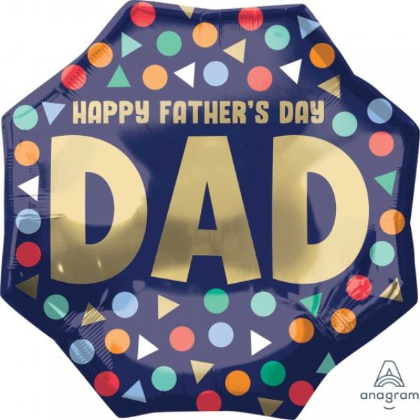 Balloon - SuperShape XL Happy Father's Day Dad