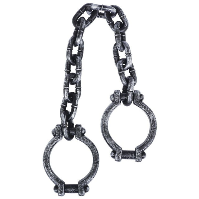 Durable 87cm plastic shackle chain, ideal for lifting, towing, and securing loads, versatile for various applications.