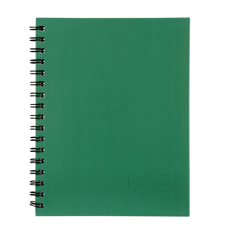 SPIRAX 511 HARD COVER BOOK 225x175mm 200 PAGE GREEN