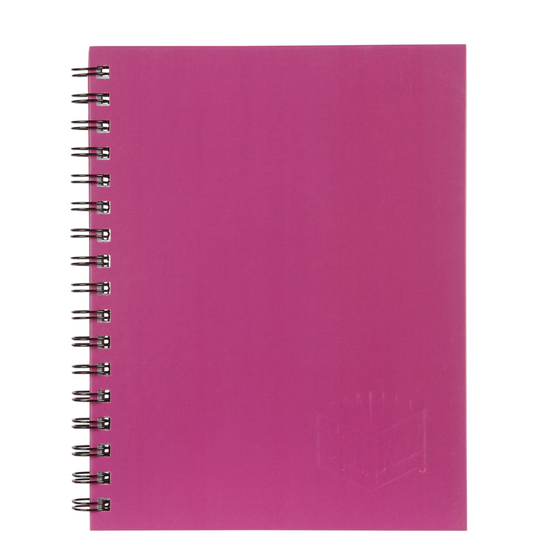 SPIRAX 511 HARD COVER BOOK 225x175mm 200 PAGE PINK