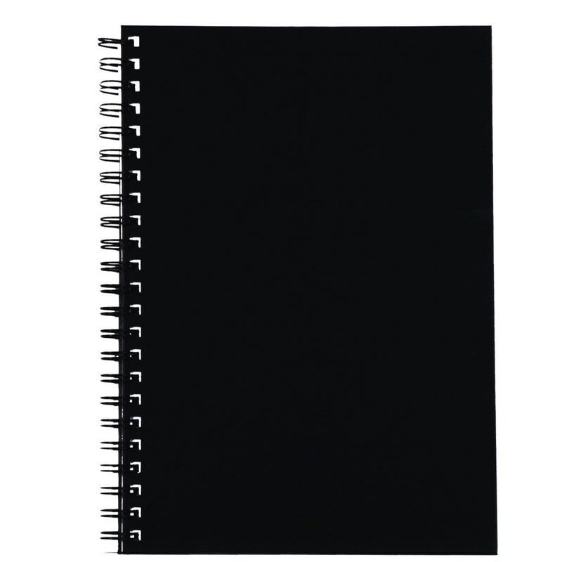 Spirax 512 Hard Cover Book A4 200 Page Black