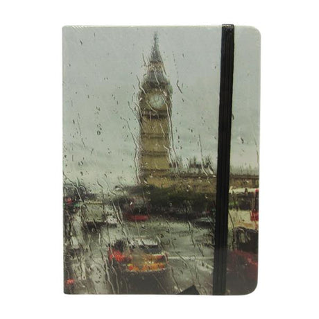 Notebook Vista Big Ben with lined paper, elastic closure, and sleek design, perfect for stylish note-taking on the go.