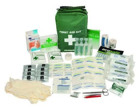 Compact Prosafe Workplace First Aid Kit with essential supplies for emergencies and minor injuries in any setting.