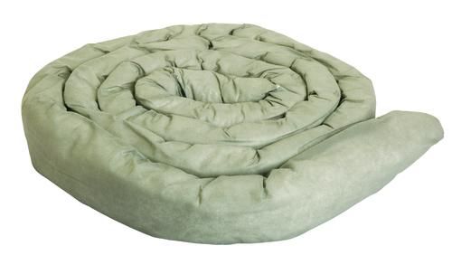 Prosafe General Purpose Sorbent Sock, 7.6cm x 3.6m, designed for effective liquid spill cleanup and absorption of up to 7.5 liters.