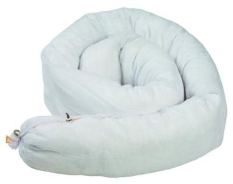 Prosafe Oil Sorbent Boom, 20cm x 3.0m, absorbs 65L of oil; ideal for spill containment on water, features built-in connectors.