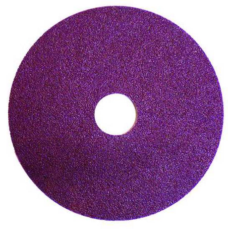 Premium 115 x 22mm 24g Fibre Disc featuring durable Aluminium Oxide for metal fabrication and weld grinding.