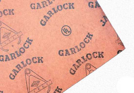 Garlock 681 Sheet, 900mm wide, 0.8mm thick, ideal for sealing against oil and fuels in automotive and aeronautical applications.