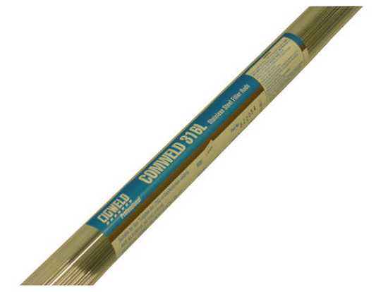 Cigweld Comweld 2.4mm mild steel filler rods in a 5kg pack for oxy-acetylene welding, ideal for professionals and DIYers.