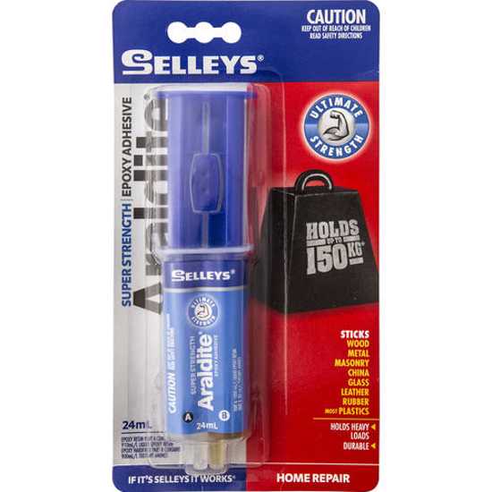 Araldite Super Strength - Selleys 200ml, a versatile epoxy adhesive for durable bonding on various surfaces.