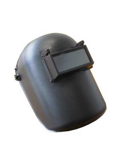 Prosafe Welding Helmet with lift-up face shield, polycarbonate lens, ratchet harness, and shade 11 for safety and comfort.