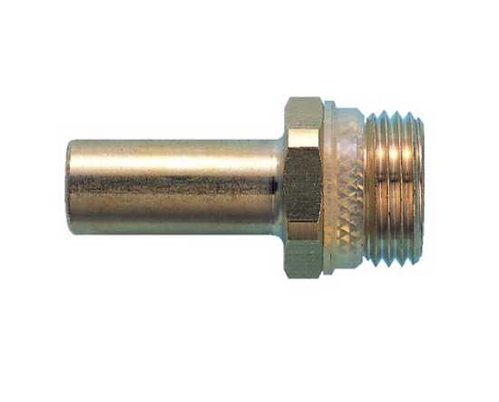 10mm brass stem adaptor for plumbing, featuring durable construction and a leak-free fit for various pipes and hoses.