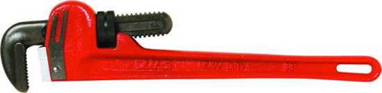 JBS Wrench Pipe 200mm, drop-forged steel, polished finish, ideal for plumbing and maintenance tasks.