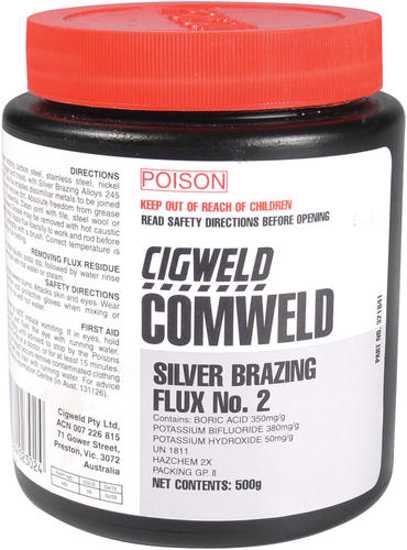 Cigweld Comweld Silver Brazing Flux #2-200gm-Each