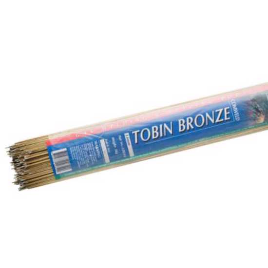 Cigweld Tobin Bronze Welding Electrode, 1.6mm, 5kg pack, ideal for low fuming fusion and braze welding of brass and bronze alloys.