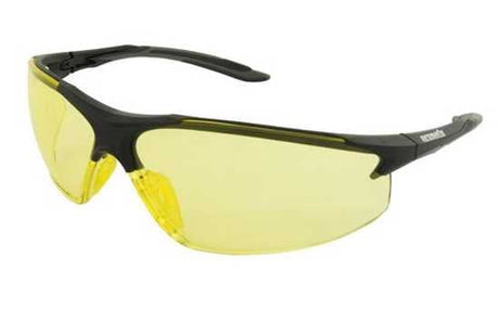 Prosafe Peregrine Amber safety glasses feature a lightweight half-frame, secure grip, and excellent scratch resistance for protection.