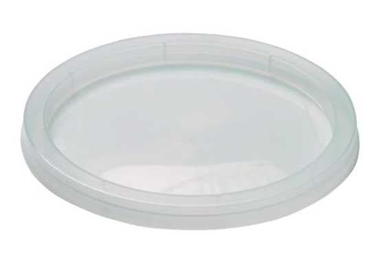 Huhtamaki LCP Round PP Lid pack of 50, designed for secure food packaging, fits CP Range containers, eco-friendly and reliable.