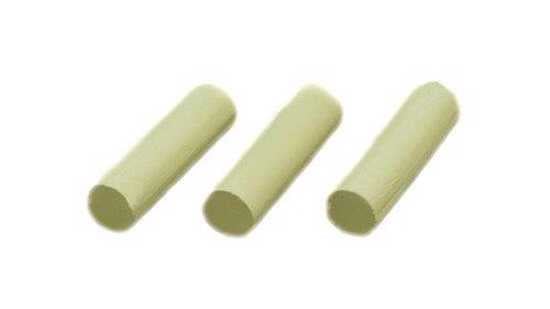 Jumbo white lumber chalk in a 36-piece box, ideal for precise, removable markings on wood for construction and DIY projects.