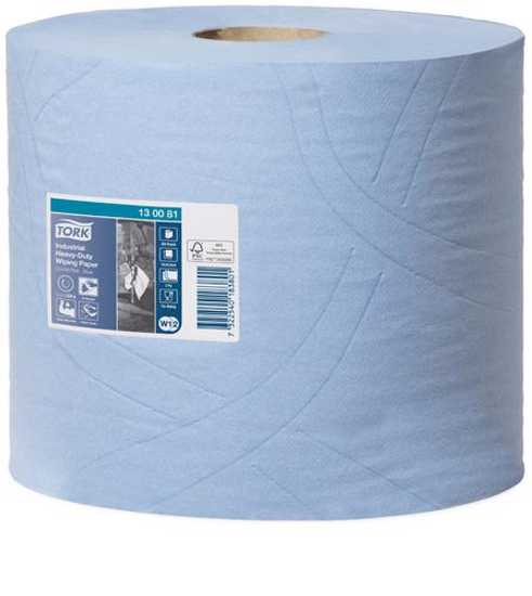 Tork Industrial Heavy Duty Wiping Paper Combi Roll - 23cm x 119m - 2 Rolls (Case)