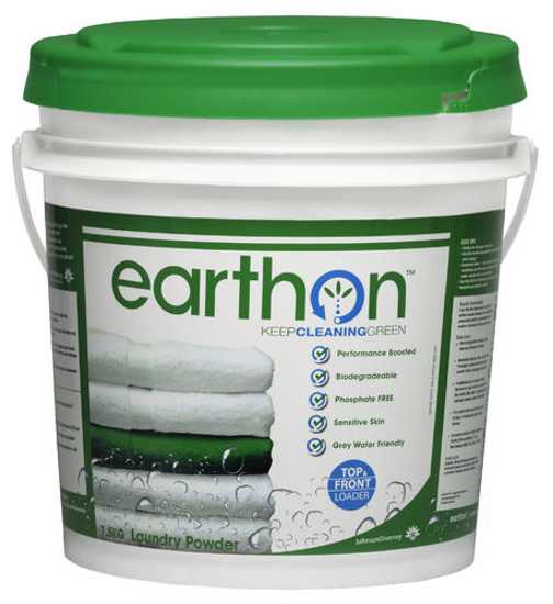 Earthon Laundry Powder for Top & Front Loader - 7.5kg pail - Each
