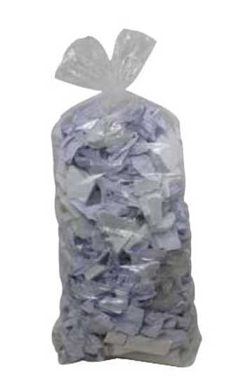 Clear 240L bin liner case of 100, durable and leak-resistant for efficient waste management and organization.
