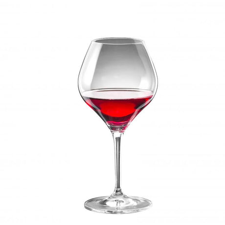 Elegant Bohemia Amoroso wine glasses set, 350ml, lead-free crystal with polished rims, perfect for entertaining and special occasions.