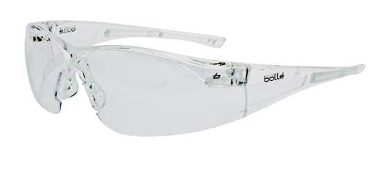 Bolle Rush Safety Glasses, Clear Lens (Each)