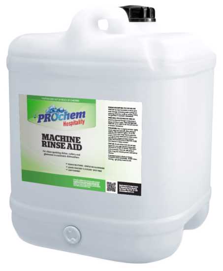 PROchem Machine Rinse Aid 20L - 20 litre - Order Unit = Each