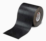 3M Safety-Walk Tape, black slip-resistant tape for stairs and machinery, 50mm x 18.3m with durable, high-friction aluminum backing.